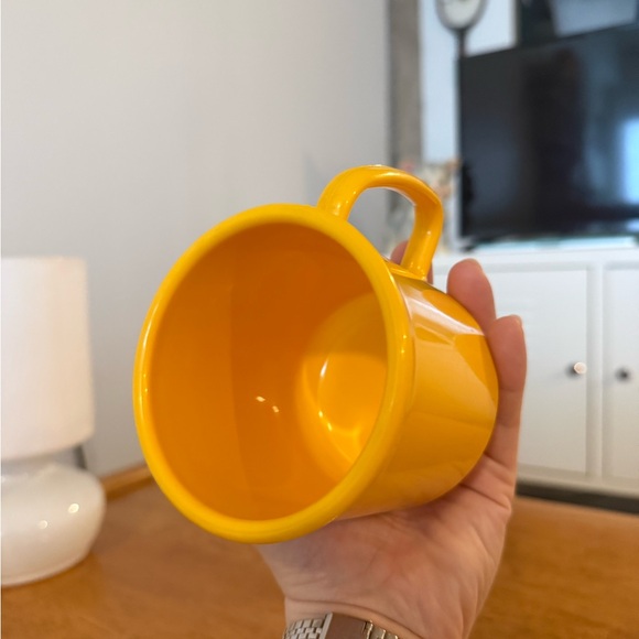 Yellow Plastic Pioneer #115 Yellow Melamine Drinkware Mug Vintage Thailand Made - Picture 7 of 12